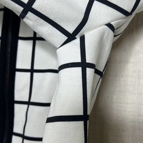 WHBM Window Pane Ponte Jacket size 2 - Picture 7 of 8